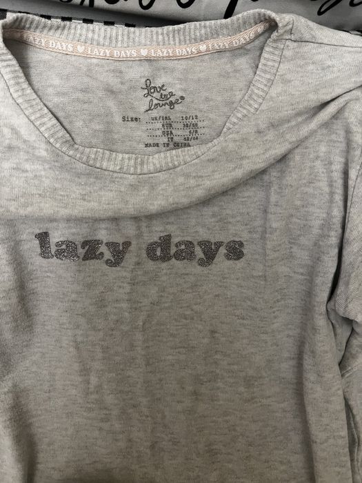 Pijama material moale catifelat