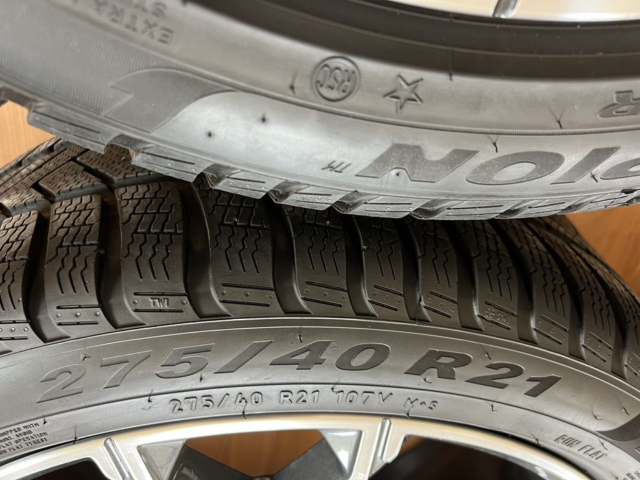 Jante Iarna Noi 2024 Pirelli RFT Bmw X6 X5 G05 M 275 40 21& 315 35 21