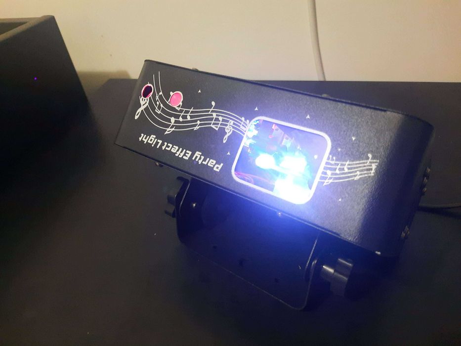 Laser 800mw(0.8W) 2in1, DMX 512 RGB Efecte Lumini DJ disco derby NOI!!