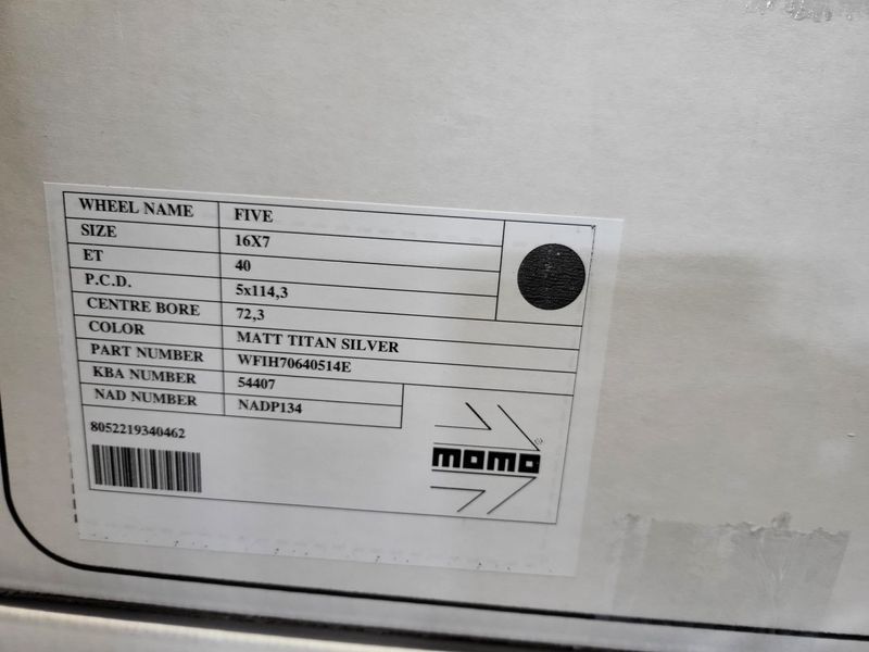 16цола 5x114.3 Toyota Nissan Mazda Kia Dacia Honda Hyundai 4бр