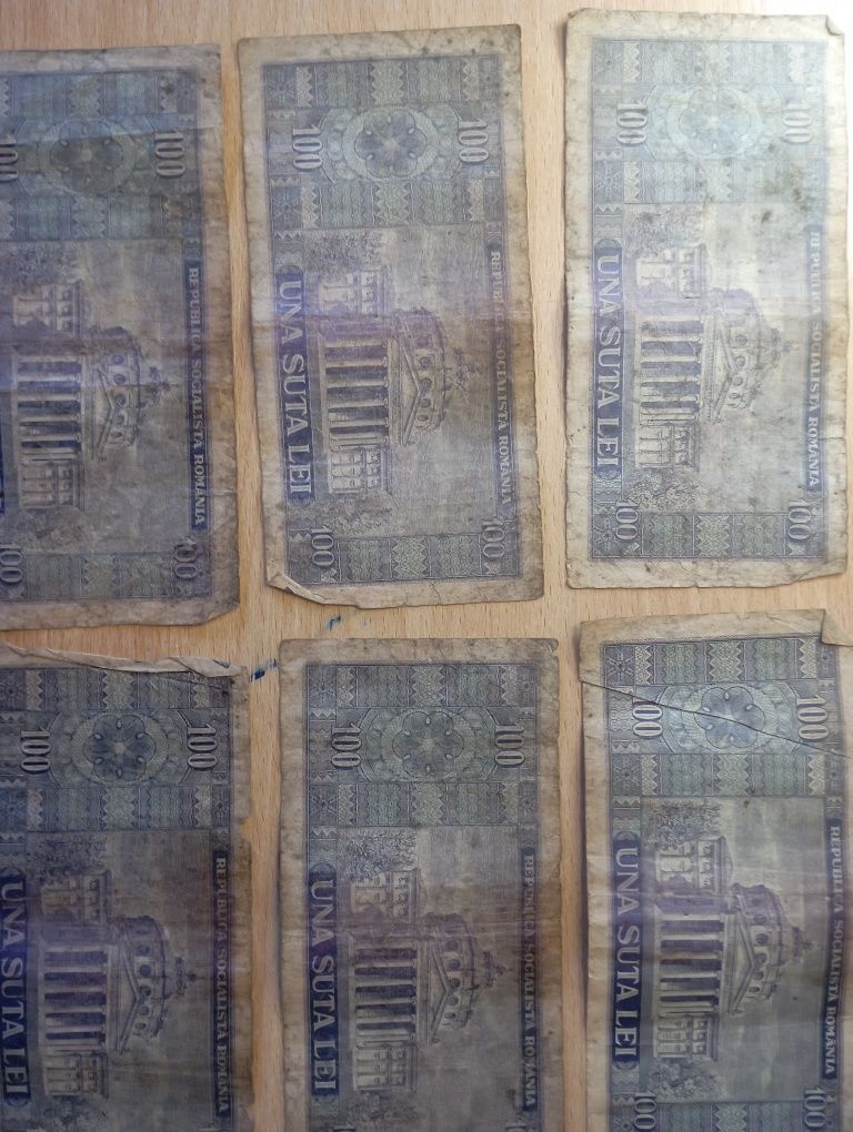 Bancnote UNA SUTĂ LEI din anul 1966