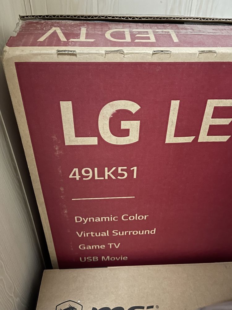 Телевизор lg 49lk51 Full HD, диагональ 49, 2022г.
