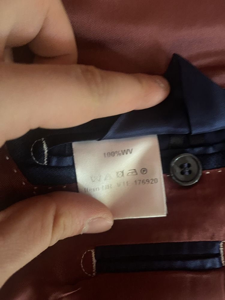 Sacou si pantaloni viggo bleumarin