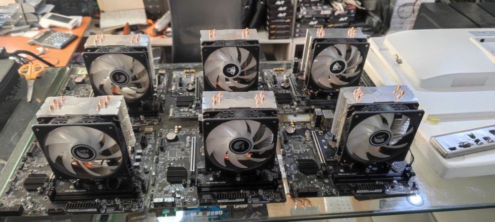 Msi/ Gigabyte H610 i5-12400f C40 cooler RGB