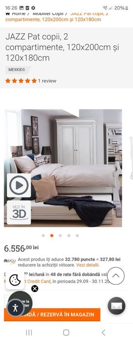 Pat copii MDF Mobexpert