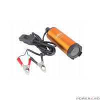 Pompa transfer 12V, 60W, 25 l/min, pentru ulei, motorina, combustibil,