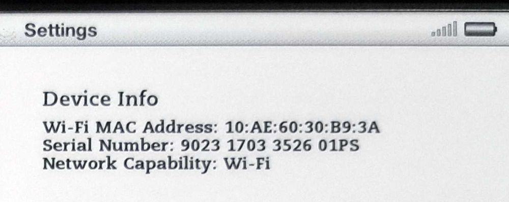 Amazon Kindle (4th Generation)