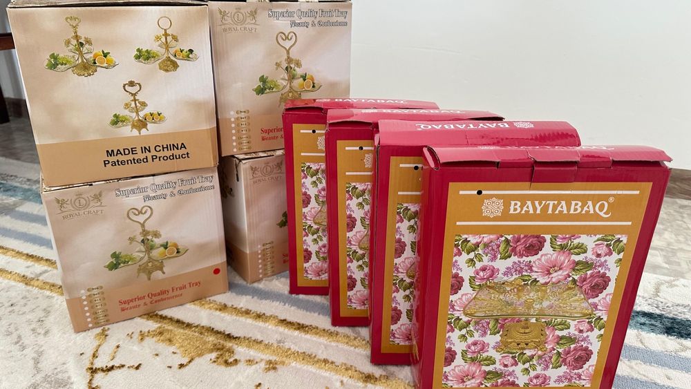 Ашылмаған, жаңа күйінде ыдыстар сатылады