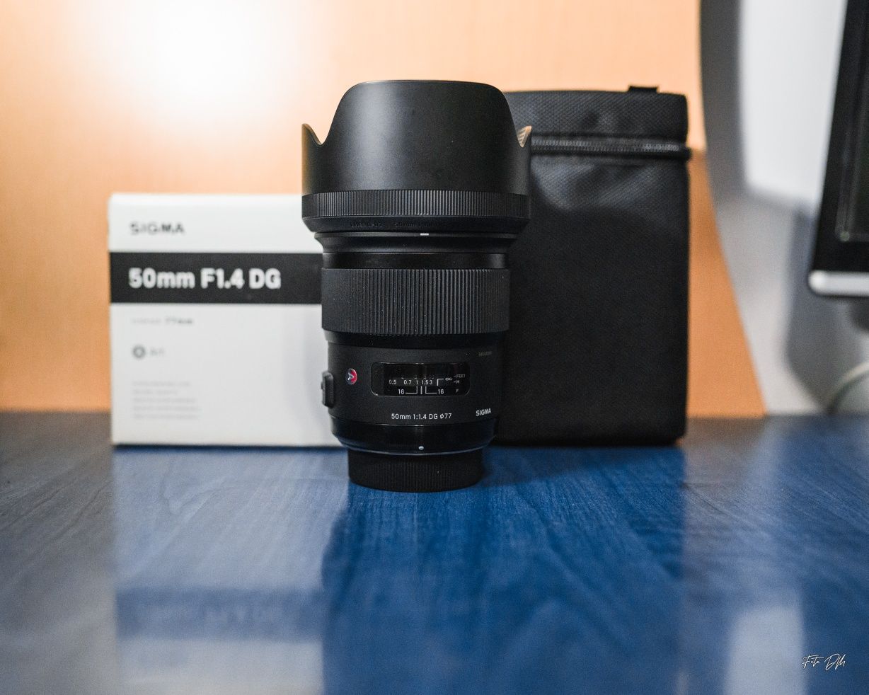 Obiectiv Sigma 50mm F 1.4 Art compatibil Nikon