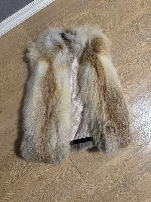 Жилет из лисы