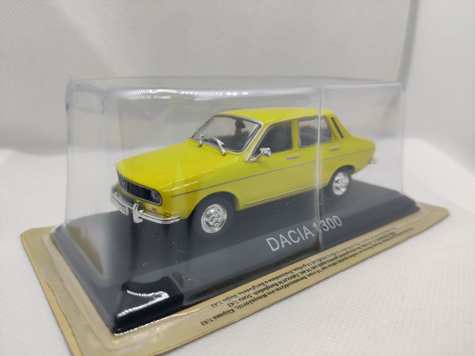 Macheta Dacia 1300 galbenă Sigilata