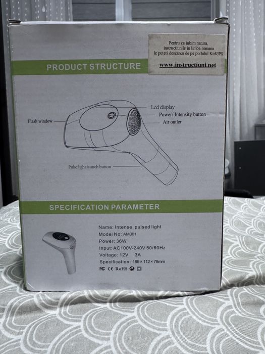 Vand aparat epilare definitiva