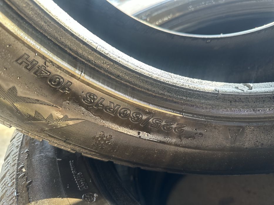 Зимние шины  на кроссовер