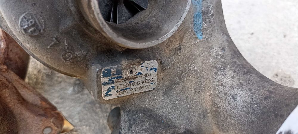 turbo mercedes sprinter w906 euro 4 315 cdi, turbina sprinter w906