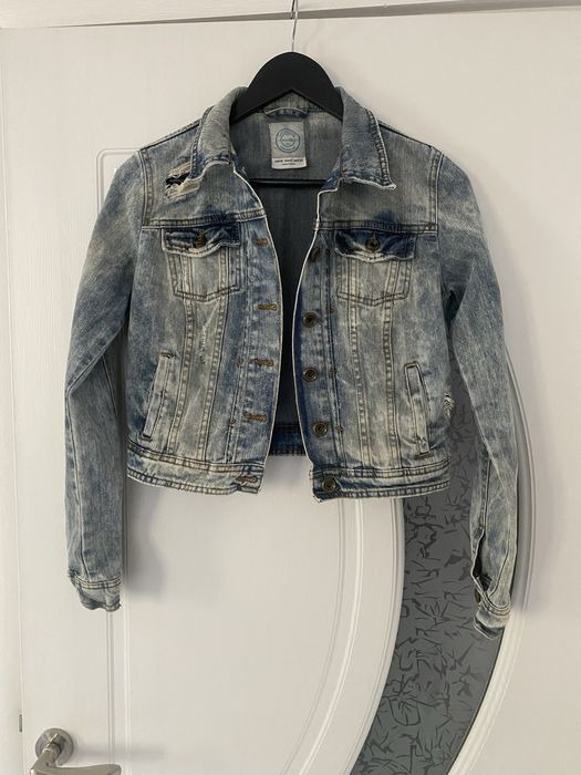 Късо дънково яке