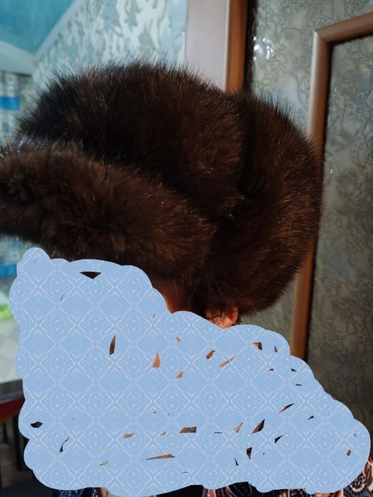 Продам мужскую норковую шапку.