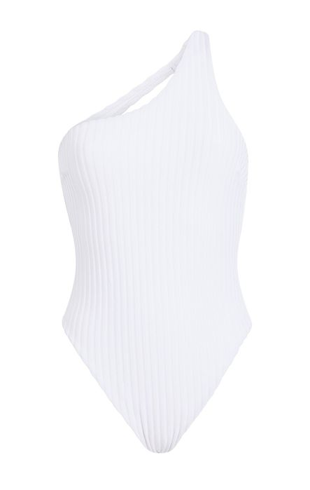 CALVIN KLEIN Цял рипсен бански