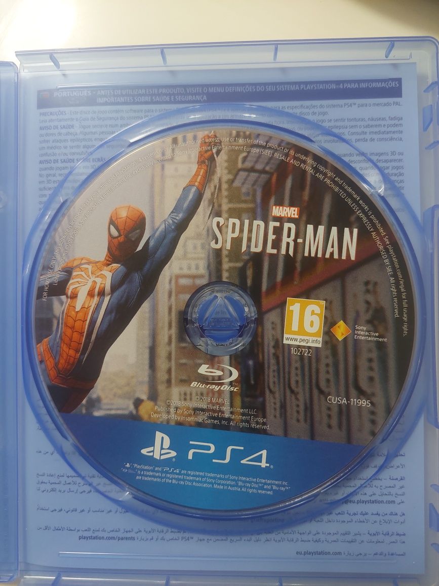 Игра Spider-man - PS4