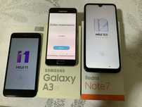 Продам Xiaomi Redmi 4X, Samsung A3 2016, Xiaomi Redmi Note 7