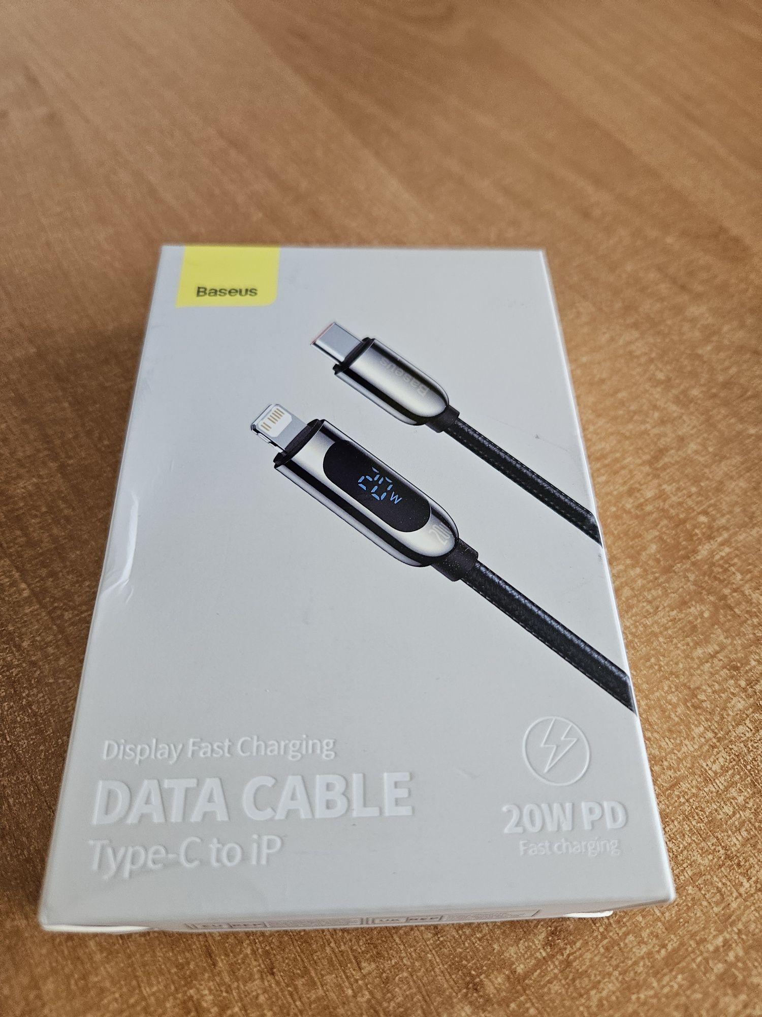 Кабель Baseus 1м type-c Lightning iPhone ip