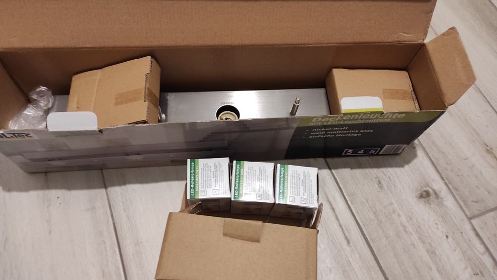 Plafoniera noua, lustra, aplica 3 LED Melitec Germania