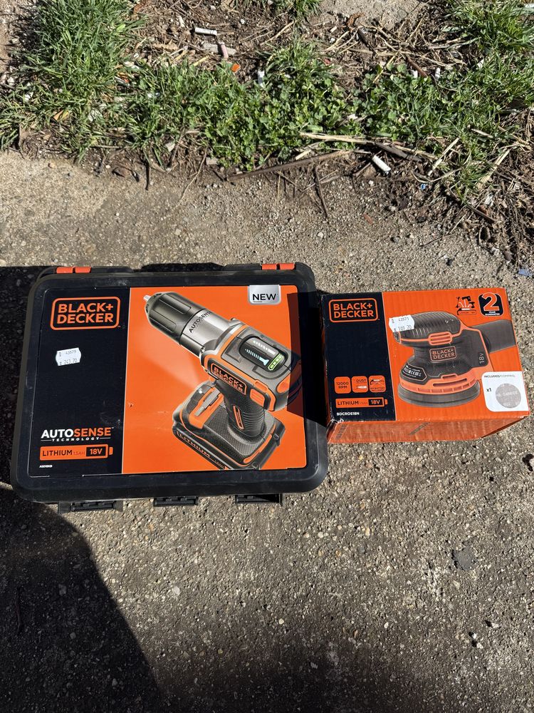 Black+Decker винтоверт и шлайф
