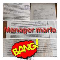 Cel mai ieftin ! Manager marfa