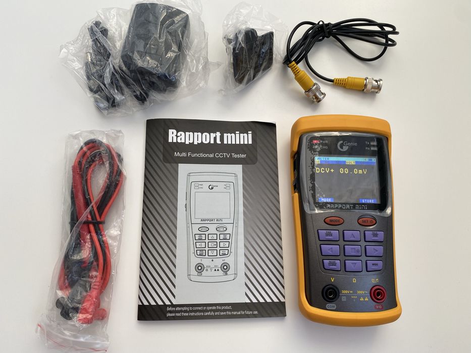 Tester profesional camere supraveghere Raport Mini CCTV Tester