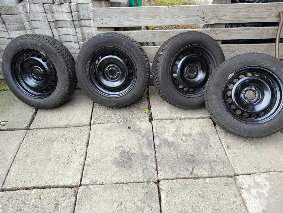Set Anvelope Iarna Michelin Alpin7 + Jante Otel - Renault/Dacia