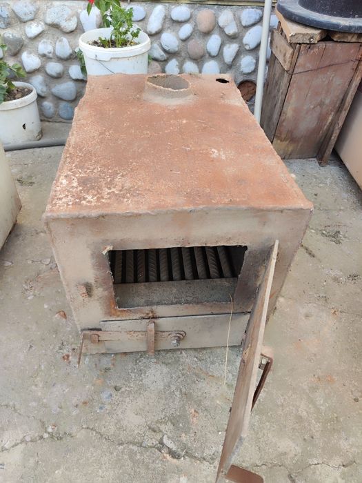 Котел отопления советский