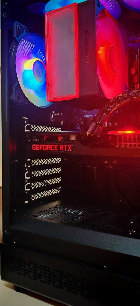 Продавам Геймърско PC Ryzen 5 7500F/32Gb/1TB nVme/RTX 3060TI/Гаранция