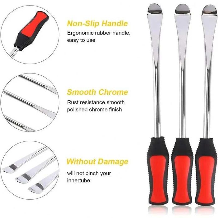 Set leviere de schimbare a anvelopelor cauciucurilor, protectie janta
