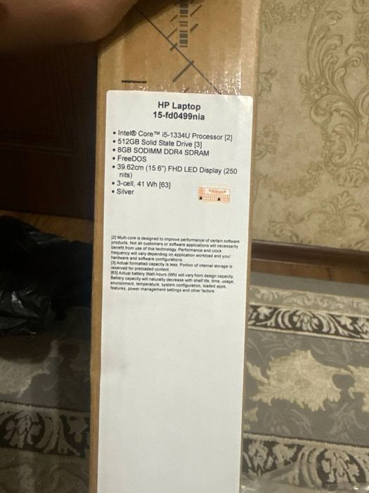 HP noutbuk yangi