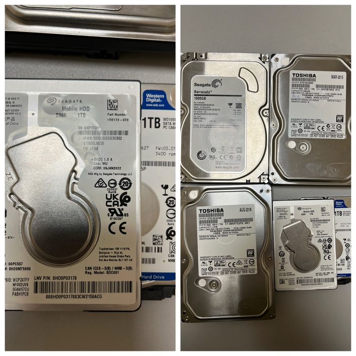 Жесткий диск hdd для ноутбука, пк