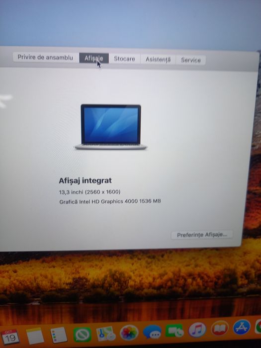 MacBook Pro Retina 13 inci late 2012,i5, Ram 8gb