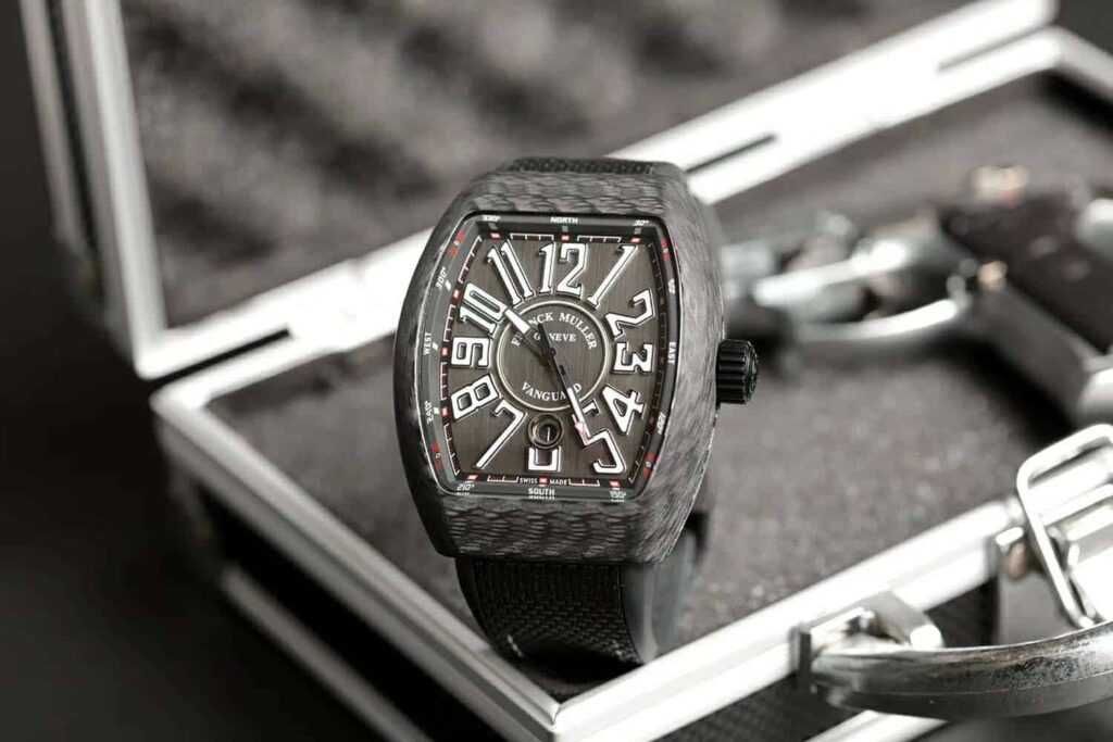 Мъжки автоматичен часовник Franck Muller Vanguard V45 Carbon