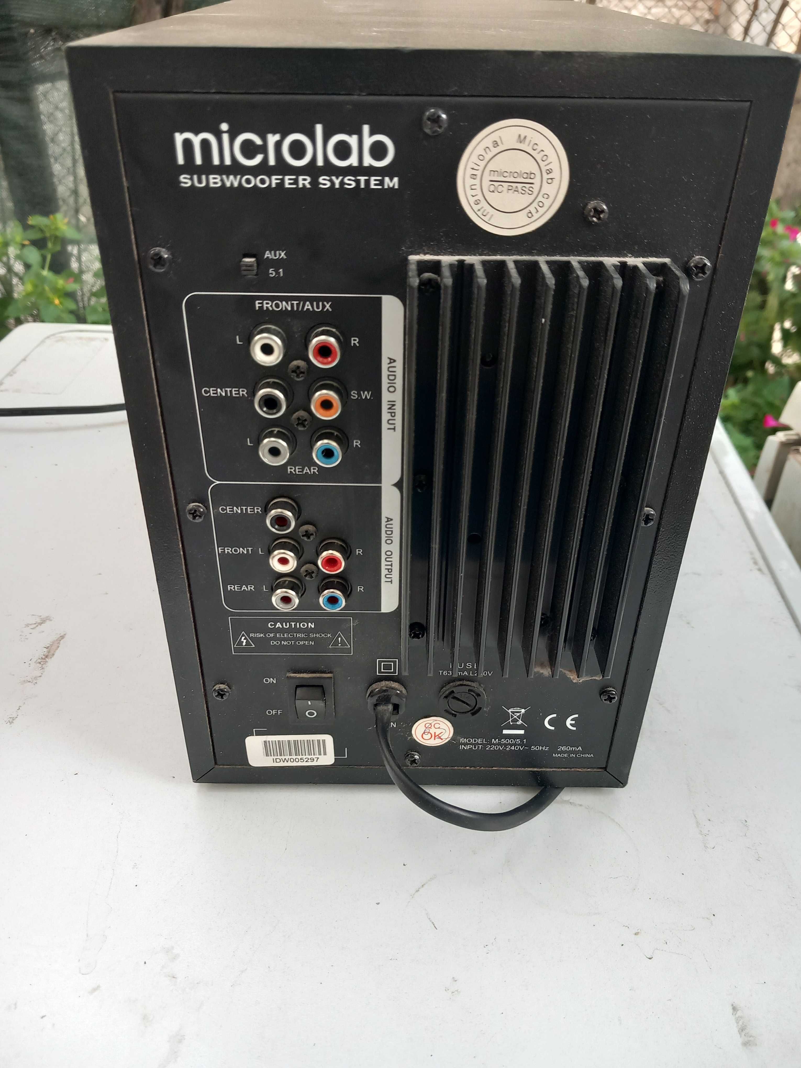 Продавам Звукова система microlab m 500
