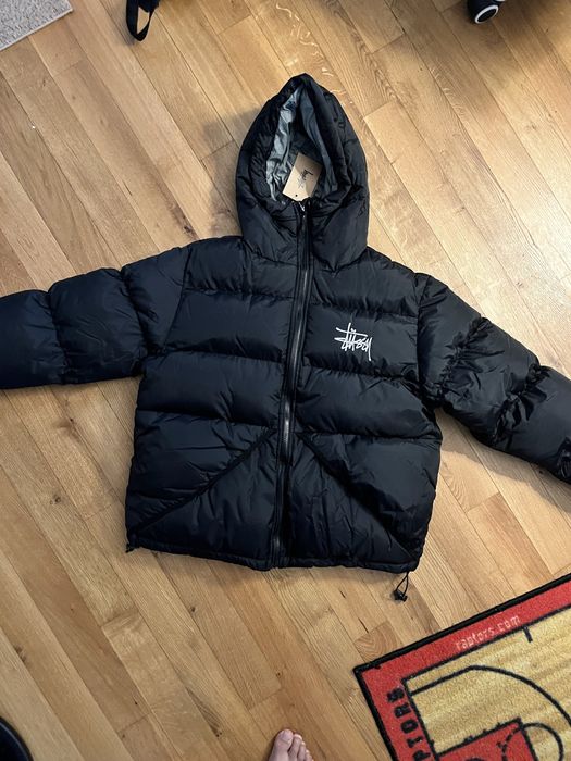 Stussy puffer jacket size M