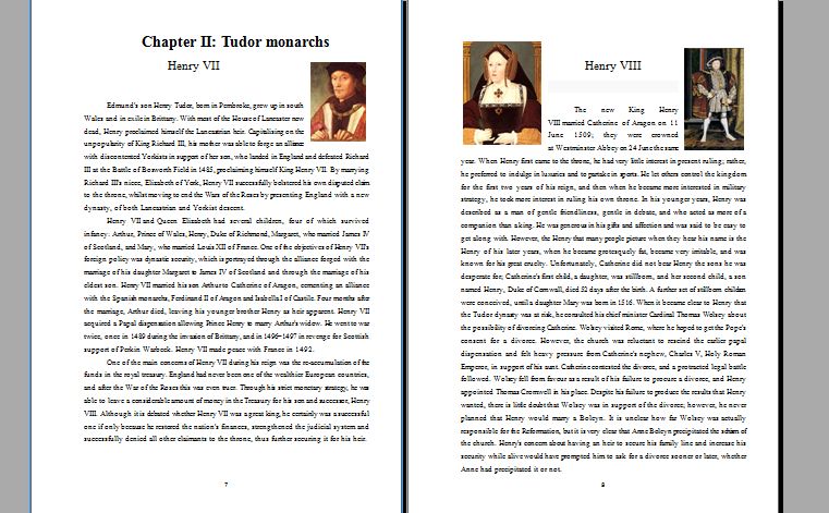 Atestat Engleza - The Tudors