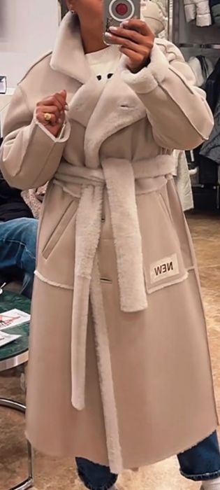 Дублёнка натуральная кожа, Manzoni 24 made in ITALY итальянская модель