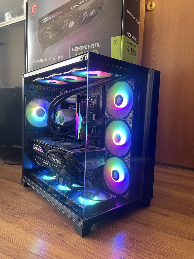 Мощен компютър/ Ryzen 9 7950X/Водно/64GB/2TB SSD/RTX 4090 24GB