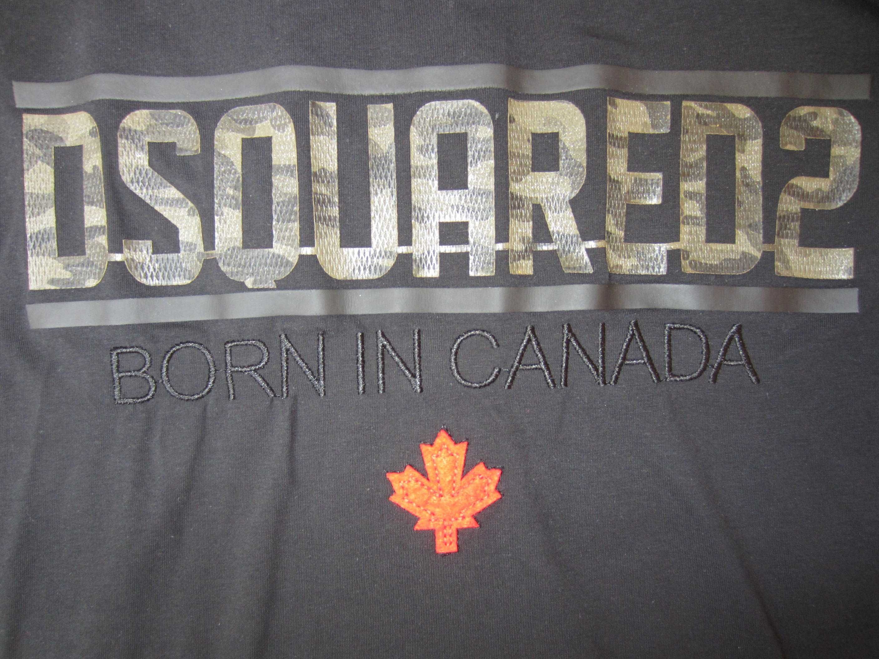 Tricou Dsquared2, masura L, 95%Bumbac+5%Elasthan,stare f. buna- ca nou