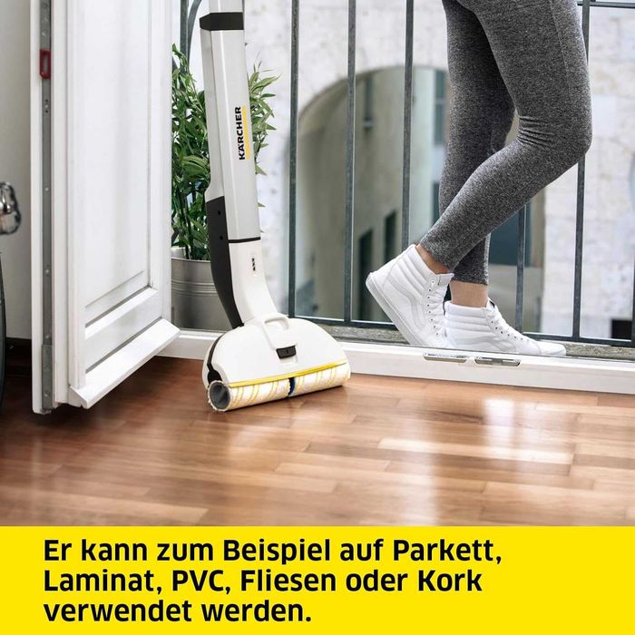 ПРОМО Нов Уред за Почистване на Под Електрически Моп Karcher EWM 2