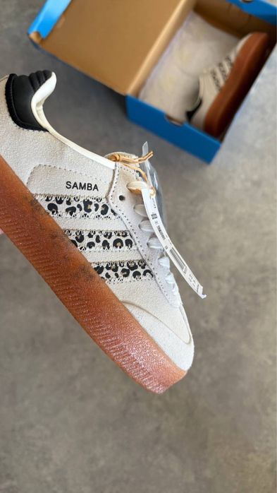 Adidas Samba Leopard “White”