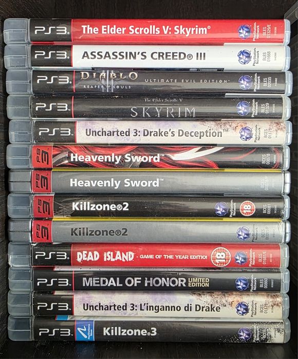Joc video PS3 Uncharted 3 Killzone 2 3 Skyrim