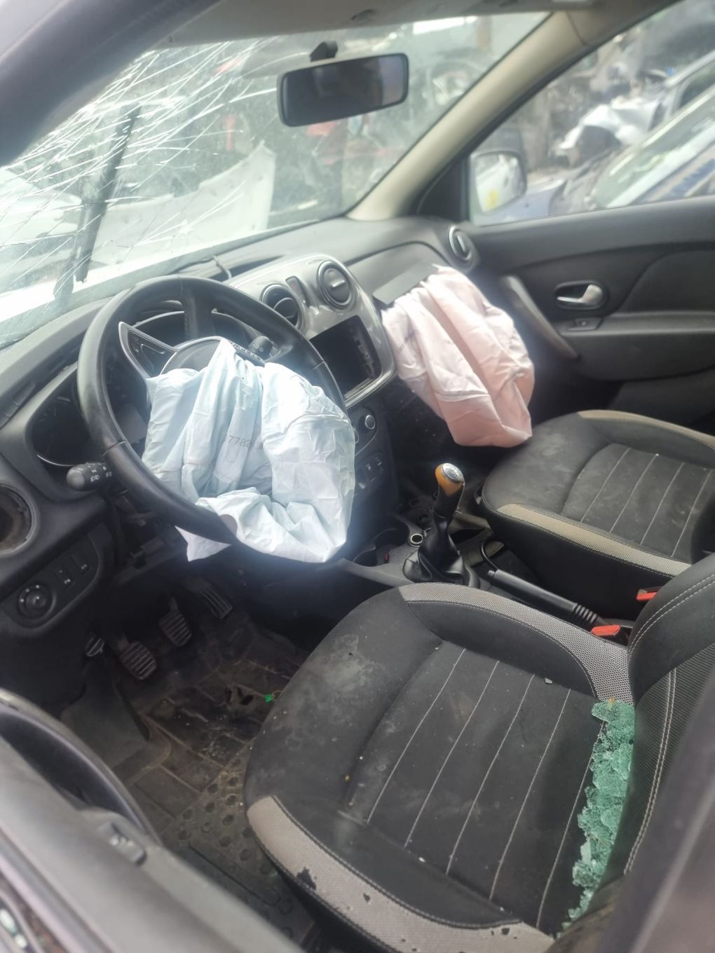 Tubulatura intercooler 1.5 dci k9k 165758885r Dacia Logan 2 [facelift