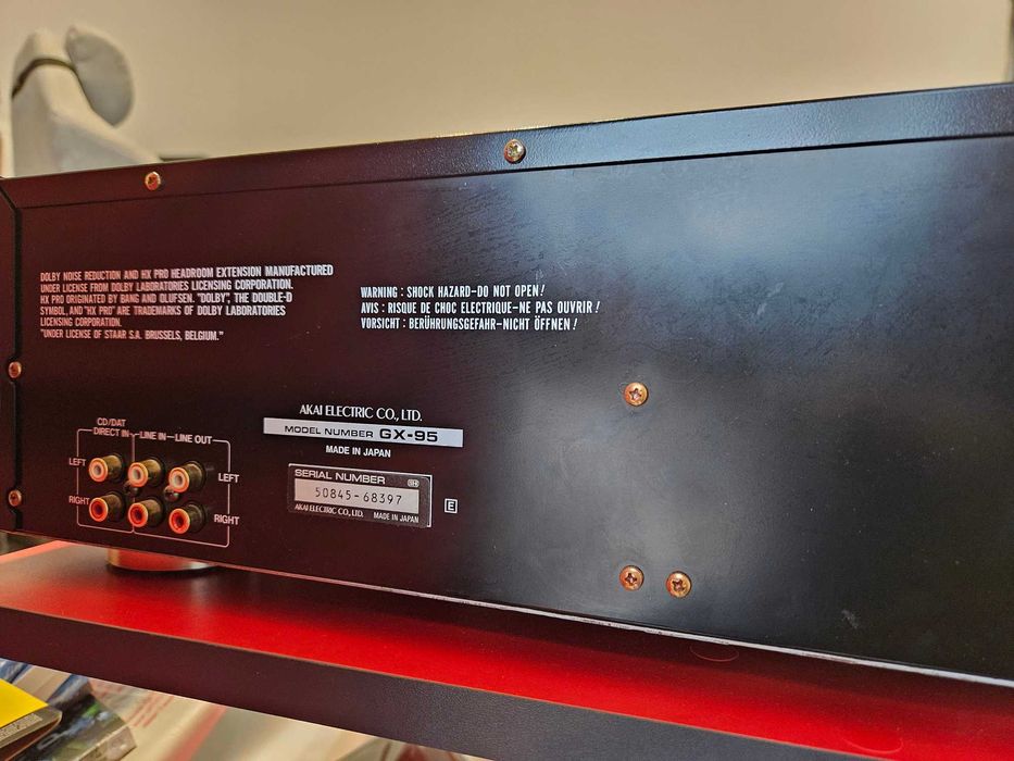 Casetofon deck AKAI GX-95 Reference Master