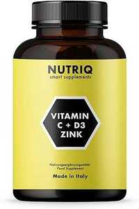 Vitamina C + D3 + Zinc - 180 Capsule