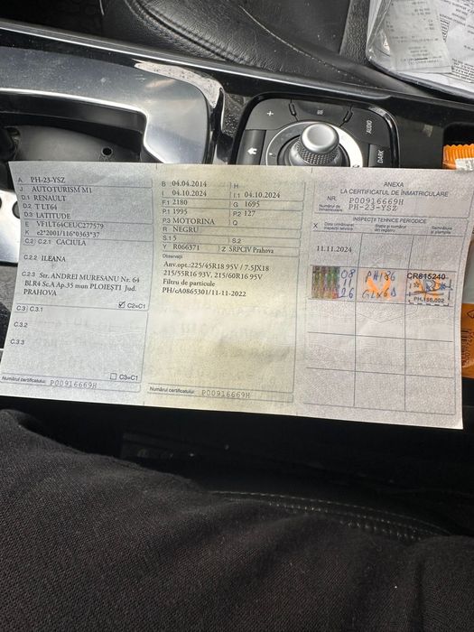 Latitude 2014 140000 km 6500€ Fix