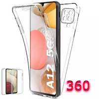 Samsung  A05/A12/A13/A14/A15 Husa 360 Fata Spate Plastic Clear Case